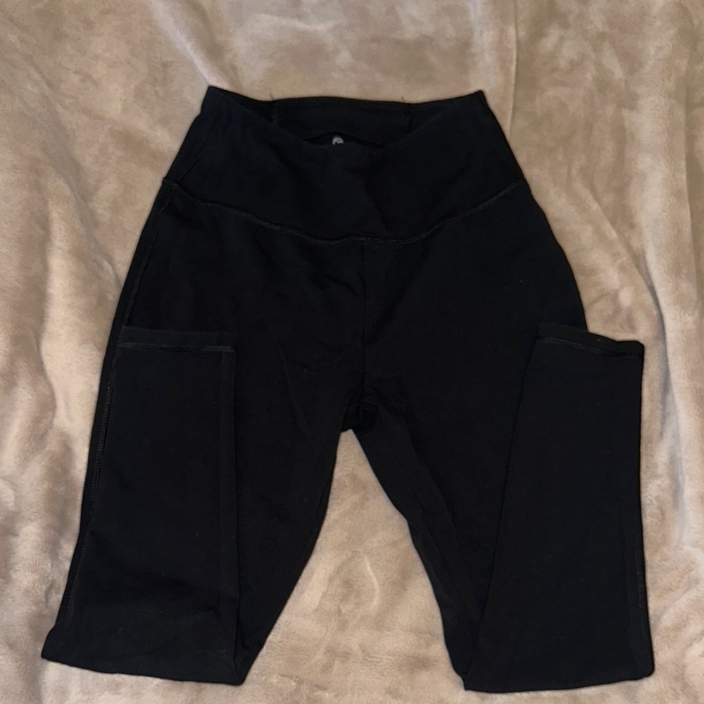 Black High-Waisted Leggings